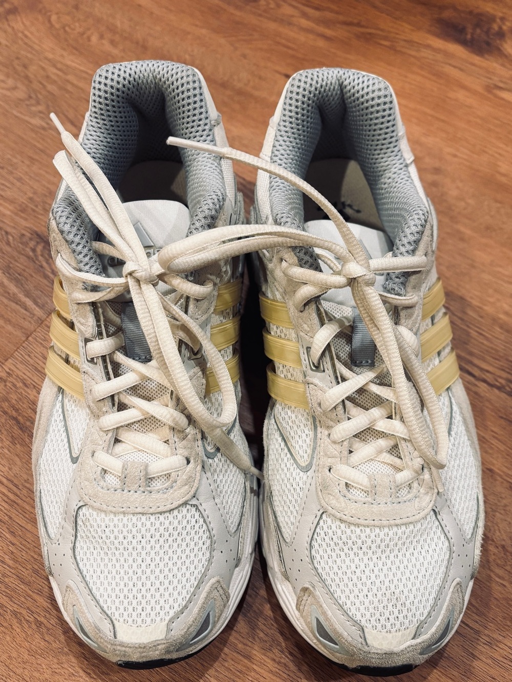 Adidas Response CL, Men's White and Beige Athletic Sneakers